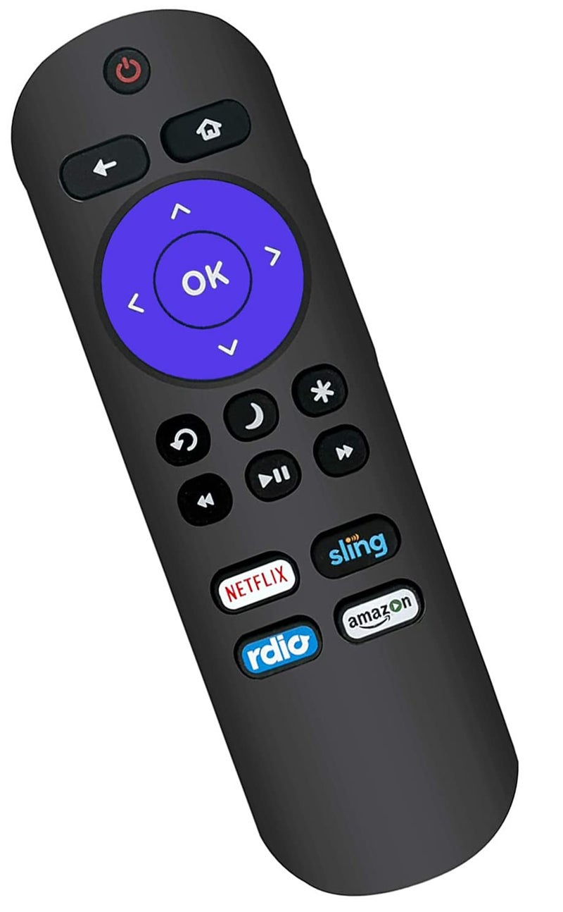 UBay Remote Control Compatible with Roku TV, Fit for Onn/TCL/Element/Haier/Hitachi/LG/Sanyo/JVC/Magnavox/RCA/Philips/Westinghouse Roku Built-in Smart TV - Image 5